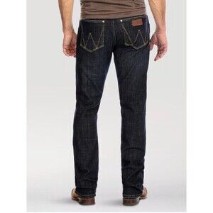Wrangler Retro Jeans Size 31x31 Blue Denim Slim Bootcut Stretch Cowboy Western